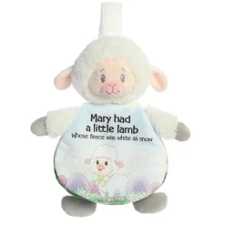 9" Mary Had A Little Lamb Story Pals Soft Books Plush Animal By Ebba