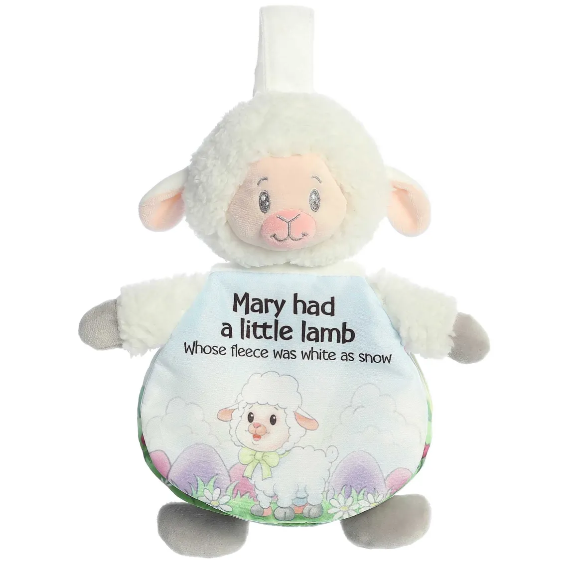 9" Mary Had A Little Lamb Story Pals Soft Books Plush Animal By Ebba