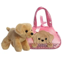 7" Peek-a-Boo Lab Plush Fancy Pals by Aurora