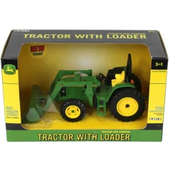 8" Plastic Tractor & Loader by ERTL