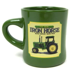 "The New Iron Horse, More Horses - More Iron" John Deere Ceramic Mug