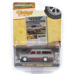 Raw Chase ~ 1/64 1981 Chevrolet Suburban, Vintage Ad Cars Series 10