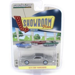 Raw Chase ~ 1/64 1974 Ford Thunderbird, Blue Starfire, Showroom Floor Series 6