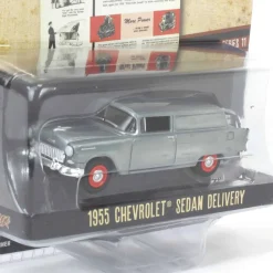 Raw Chase Unit ~ 1/64 1955 Chevrolet Sedan Delivery “First in Appearance and Performance”, Vintage Ad Cars Series 11