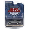 Raw Chase Unit ~ 1/64 1987 Chevrolet Suburban K20 Custom Deluxe, Construction Yellow, Blue Collar Series 13