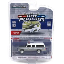 Raw Chase Unit ~ 1/64 1990 Chevrolet Suburban K2500 Scottsdale, NYPD, Hot Pursuit Series 46
