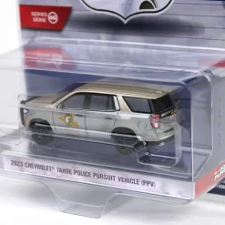 Raw Chase Unit ~ 1/64 2023 Chevrolet Tahoe Police Pursuit Vehicle (PPV), New Hampshire State Police, Hot Pursuit Series 46