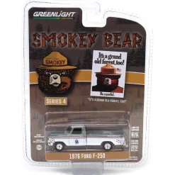 Raw Chase Unit ~ 1/64 1976 Ford F-250, Smokey Bear Series 4