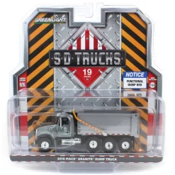 Raw Chase Unit ~ 1/64 2019 Mack Granite Dump Truck, NYC Department of Parks & Recreation, S.D. Trucks Series 19