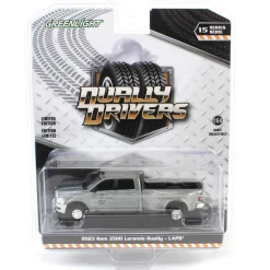 Raw Chase Unit ~ 1/64 2023 Ram 3500 Laramie Dually, Los Angeles Police Department, Dually Drivers Series 15