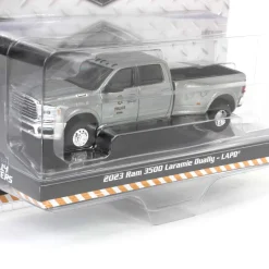 Raw Chase Unit ~ 1/64 2023 Ram 3500 Laramie Dually, Los Angeles Police Department, Dually Drivers Series 15