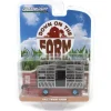 Raw Chase Unit ~ 1/64 Bale Throw Wagon, Light Blue, Down on the Farm Series 10