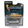 Raw Pinstriped Chase ~ 1/64 1946 Ford Fordor Super Deluxe, Dark Purple Metallic & Black Two-Tone, California Lowriders Series 6