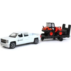 1/43rd Chevy Pickup with Kubota R630 Small Wheel Loader