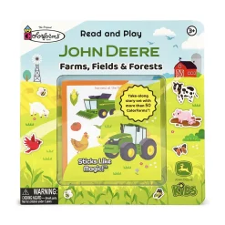 Read and Play John Deere Farms, Fields & Forests Colorforms Book