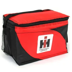 Red & Black International Harvester IH Logo Lunch Box