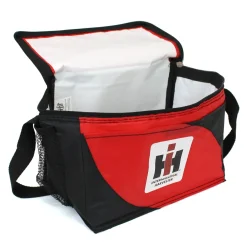 Red & Black International Harvester IH Logo Lunch Box