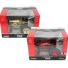 Red & Gold Chrome Set ~ 1/16 IH 1066 Black Stripe with Rear Duals, ERTL Prestige Collection