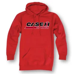 Red Case IH Agriculture Logo Pullover Hoodie