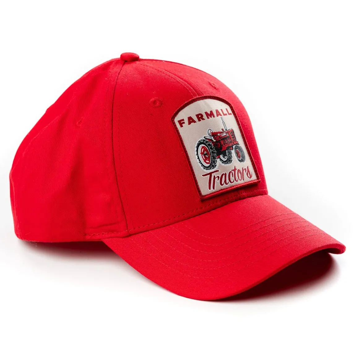 Red Farmall Tractors Side Embroidery Hat