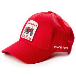 Red Farmall Tractors Side Embroidery Hat