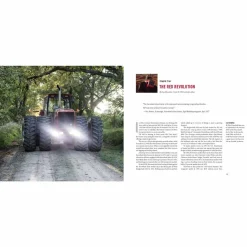 RED 4WD Tractors 1957-2017 High-Horsepower IH, Steiger, J. I. Case & Case IH 384 Page Hardcover Book