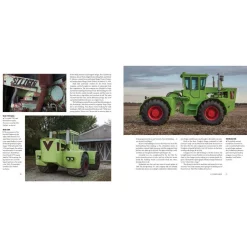 RED 4WD Tractors 1957-2017 High-Horsepower IH, Steiger, J. I. Case & Case IH 384 Page Hardcover Book