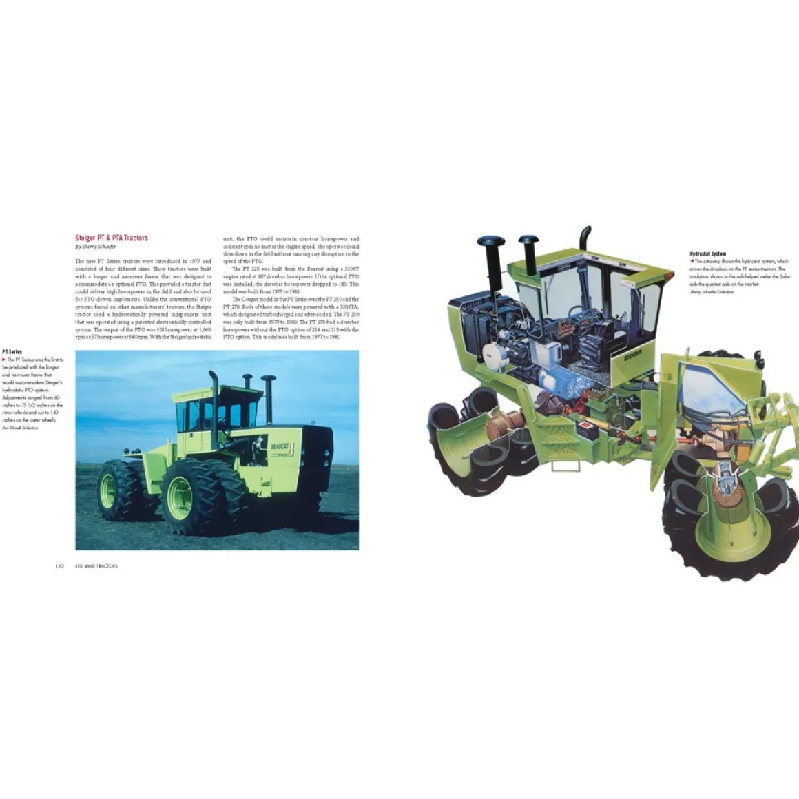 RED 4WD Tractors 1957-2017 High-Horsepower IH, Steiger, J. I. Case & Case IH 384 Page Hardcover Book