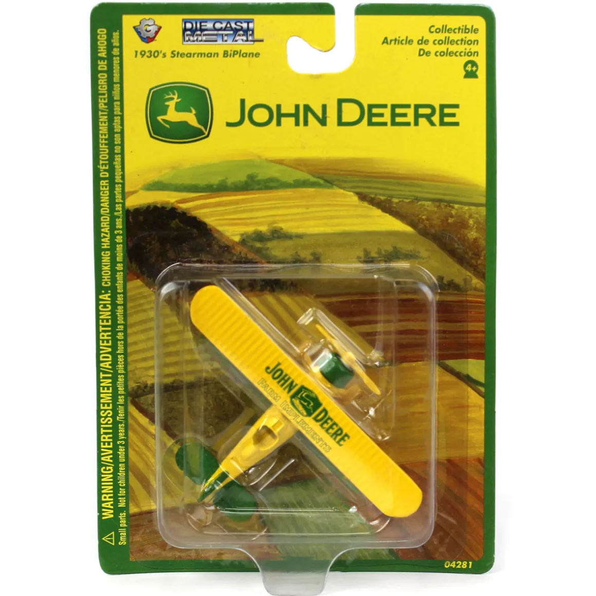 1930s John Deere Farm Implements Stearman Biplane