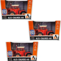 Sealed Case of 3 ~ 1/32 Allis Chalmers 440 4WD, ERTL 80th Anniversary, Prestige Collection