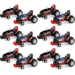 Sealed Case of 12 ~ 1/64 Case IH "Stars & Stripes" & "Full Pull" Magnum Pulling Tractors
