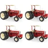 Sealed Case of 4 ~ 1/16 Farmall 1206 with Duals & Canopy, 60th Anniversary Edition, ERTL Prestige Collection