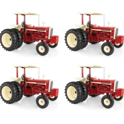 Sealed Case of 4 ~ 1/16 Farmall 1206 with Duals & Canopy, 60th Anniversary Edition, ERTL Prestige Collection