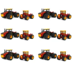 Sealed Case of 6 ~ 1/64 Versatile 145 & 620 Tractor Set, ERTL Prestige Collection