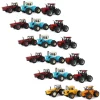 Sealed Case of 6 Sets ~ 1/64 Case IH & IH 4WD Tractor Set, Toy Tractor Times 40th Anniversary