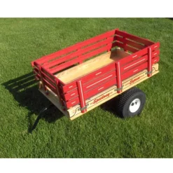 Series MC2 Red Big Trike Trailer for Pedal Tractors/Heavy Duty Trikes