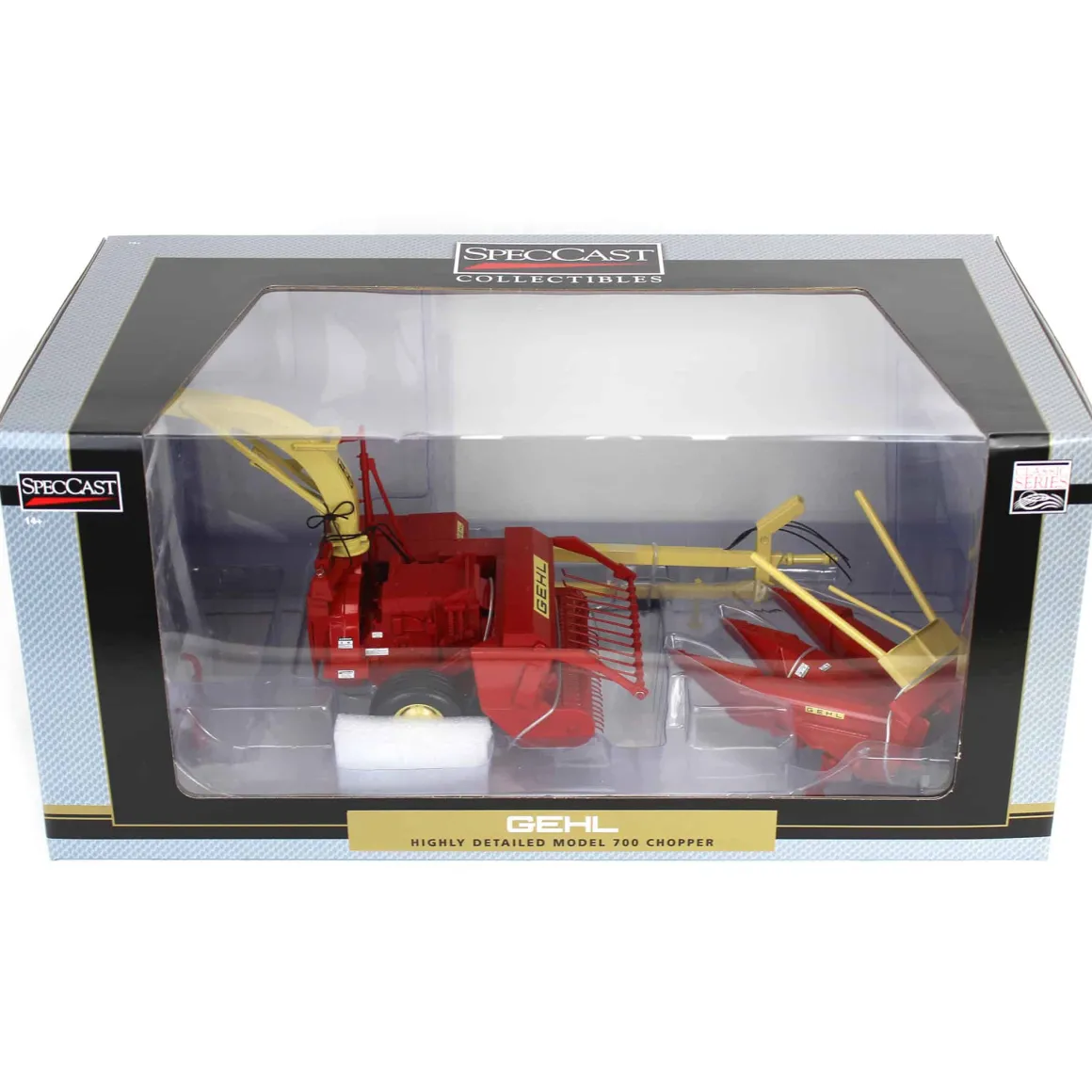 Set ~ 1/16 GEHL 640 Forage Wagon & GEHL 700 Forage Chopper by SpecCast