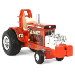 Set of 4 ~ 1/64 Allis Chalmers "Old Flame" & "Milwaukee Mudder" Pulling Tractors