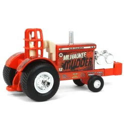 Set of 4 ~ 1/64 Allis Chalmers "Old Flame" & "Milwaukee Mudder" Pulling Tractors