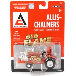 Set of 2 ~ 1/64 Allis Chalmers "Old Flame" & "Milwaukee Mudder" Pulling Tractors
