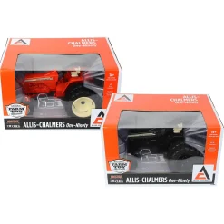 Set of 2 ~ 1/16 Allis Chalmers One-Ninety with Rear Duals, 2023 National Farm Toy Museum