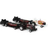 Set of 2 ~ 1/64 Case IH Magnum "Red Rumbler" & "Mighty Magnum" Pulling Tractors with Sleds