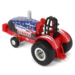 Set of 2 ~ 1/64 Case IH "Stars & Stripes" & "Full Pull" Magnum Pulling Tractors