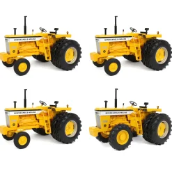 Set of 4 ~ 1/16 High Detail Minneapolis Moline G-1000 Vista Wide Front with Rear Duals