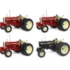 Set of 4 ~ 1/16 IH Farmall 1206 with Rear Duals, ERTL Prestige Collection, 2nd in OBT Exclusive Series