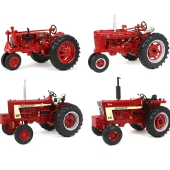 Set of 4 ~ 1/16 Limited Edition Farmall 100th Anniversary Tractors