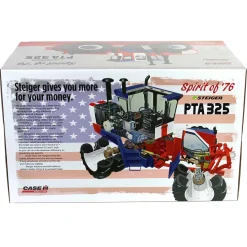 Set of 4 ~ 1/16 Steiger PTA 325 "Spirit of '76" Stars & Stripes 4WD Tractor, ERTL Prestige Collection