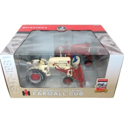 Set of (2) 1/16 IH McCormick Farmall Cubs with Firestone Tires