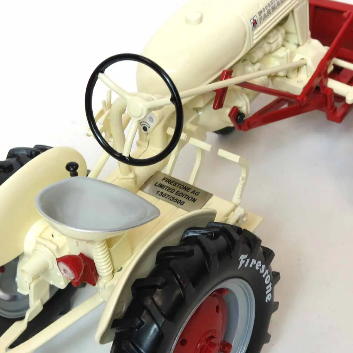 Set of (2) 1/16 IH McCormick Farmall Cubs with Firestone Tires