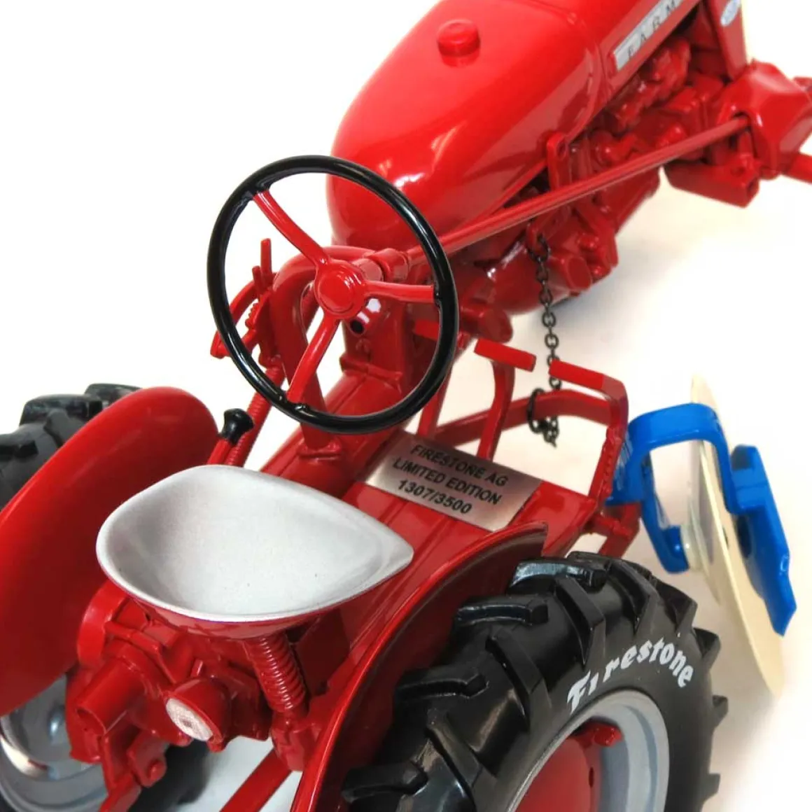 Set of (2) 1/16 IH McCormick Farmall Cubs with Firestone Tires